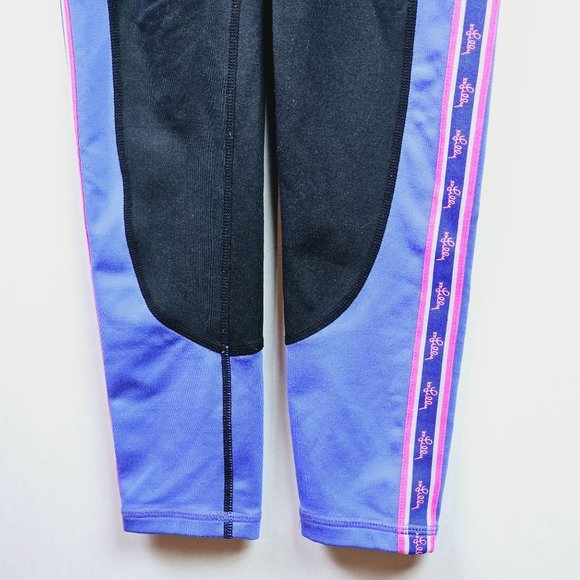 Lilly Pulitzer, Luxletic High Rise Leggings, Black with Logo Stripe, Sz XS, NWOT - Picture 6 of 13